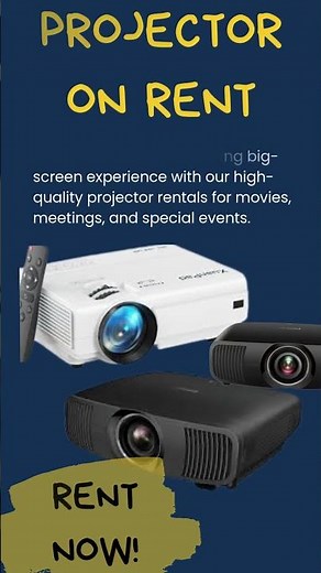 Projector on rent #appliancesonrent #ProjectorOnRent