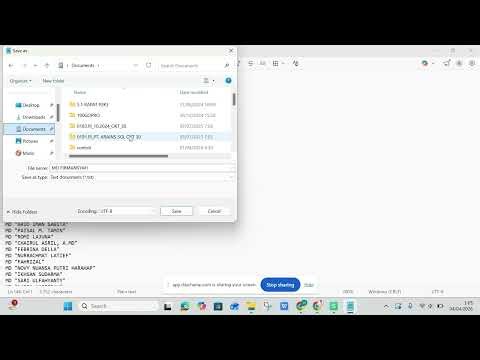 membuat folder otomatis