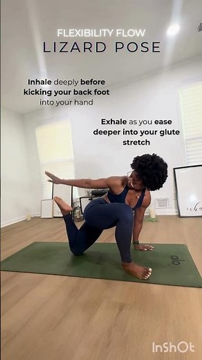 Unlock Deep Hip Stretch with Lizard Pose Twist