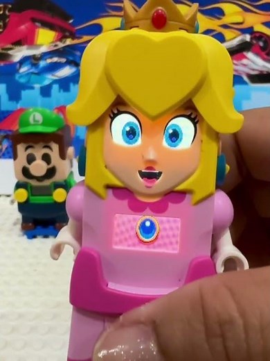 Triple Lego Mario works via bluetooth, when press on their buttons 40.49 #shorts #trending #toys