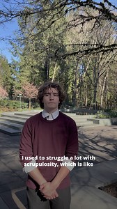 I used to struggle a lot with scrupulosity, which is like religious OCD in a way. I struggled a lot with the scripture that commands us to be perfect how Christ is perfect. I didn’t understand how that could be possible. For a while it kinda felt like a burden, a responsibility I had to go to church and to read the scriptures. And it became not a good habit but obsessively compulsive to me. But I still kept going with those things because ultimately I knew they’re good and they’re what I should 