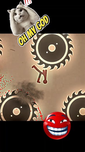 stickman dismounting game epic moment 🎯 #shorts