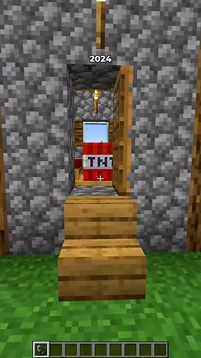 Minecraft Evolution: 2024 vs 2050 Comparison