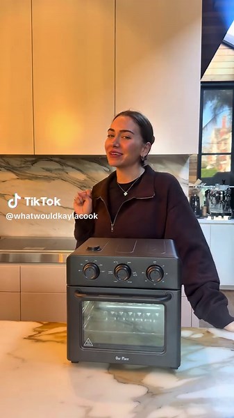 Woke up craving cookies, so into the kitchen I went to freshly bake some. 🍪 Using my @From Our Place mini oven because it’s perfect for small-batch baking and we had warm, soft, gooey cookies in minutes. Makes approx 24 cookies Ingredients - 180g unsalted butter, cubed - 3/4 cup brown sugar - 1/2 cup caster sugar - 1-2 teaspoons vanilla - 2 eggs - 2 cups self raising flour - Pinch salt - 1.5 cups chocolate chips/ chopped chocolate 1. Preheat your oven to 180 degrees Celsius and line some baking