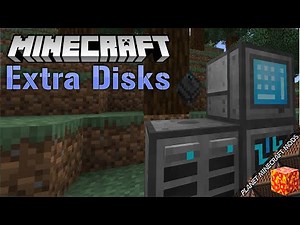 Extra Disks Mod 1.16.5/1.15.2/1.14.4 (Bigger Disks to Refined Storage) for Minecraft PC