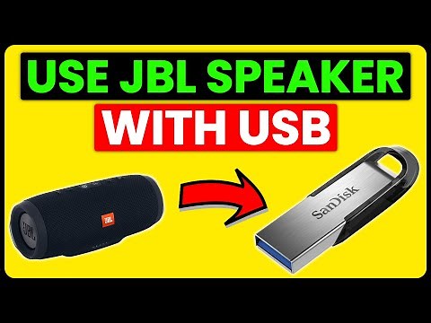 How To Use JBL Speaker With USB (How To Connect JBL Speaker Using USB)