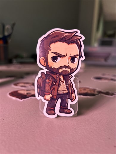Last of Us Sticker: Ethan Character, Glossy Gamer Decal - Etsy
