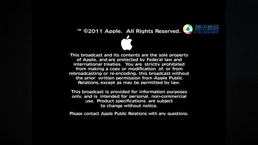 苹果iPhone4S发布会视频回顾（中文字幕）