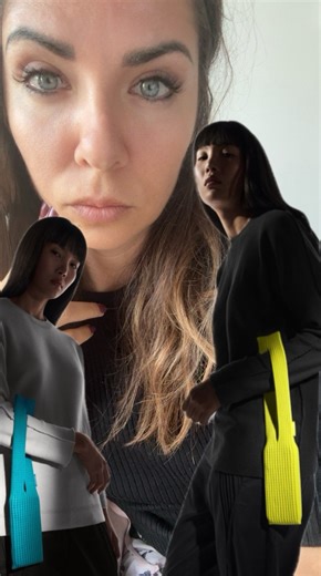 Ida Galati on Instagram: "Moda e tecnologia. Apple collabora con il designer giapponese #isseymiyake maestro del plissè. Vi piace?"