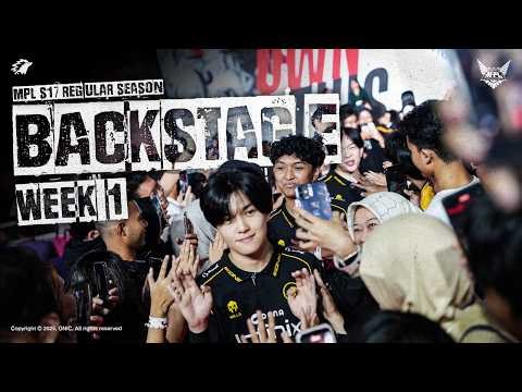 ATTENTION! ONIC IS ON THE RACE! - MPL ID S17 WEEK 1 BACKSTAGE