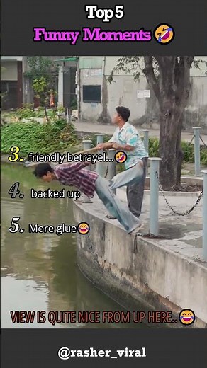 Top 5 Funny Moments 😂 Wait for #1!