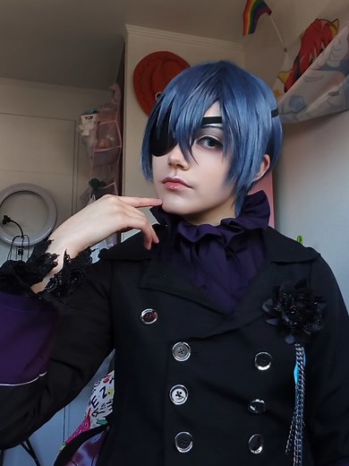 Ciel Makeup Tutorial for Black Butler Cosplay