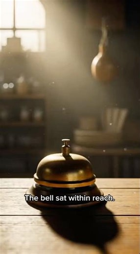 The bell sat within reach. #shorts #story #short