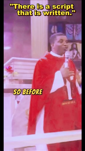 "There is a script that is written."