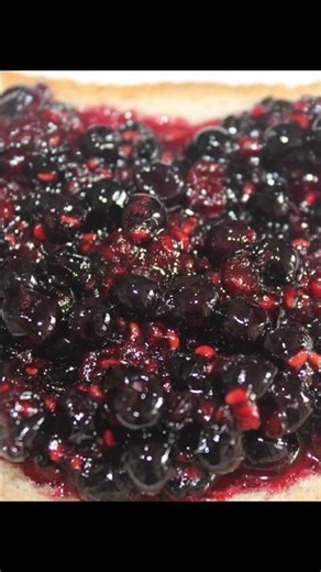 5-Minute Blackcurrant & Raspberry Jam Recipe! 🍓 #shorts #recipe