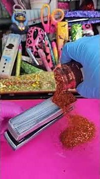 Let's talk about bases while I glitter tape dispensers, staplers, and binder clips using PDB