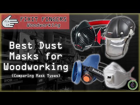 Best Dust Mask for Your Woodworking Workshop (P2 Disposable vs Half Mask vs Full Face Respirator)