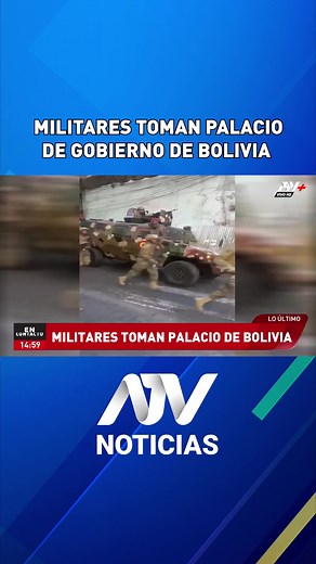 Golpe de Estado en Bolivia: Militares en el Palacio