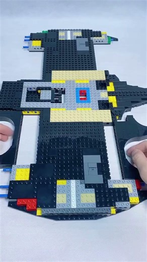 Amazing Batman 1989 Batwing Build #batman #batwing #lego #dccomics #brickbuild #displaymodel