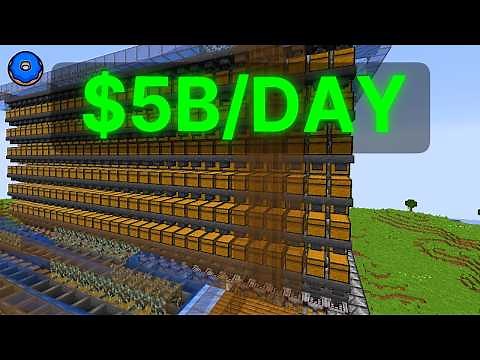 This CRAZY FARM Makes BILLIONS on Donut SMP