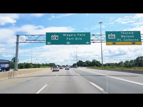 Canada Drive: Queen Elizabeth Way east | Hamilton to Niagara-on-the-Lake, ON