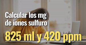 ・・ｷ Asﾃｭ calculamos el SOLUTO usando PPM