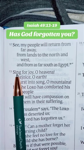 Understanding Isaiah 49:13-19: A Message of Hope