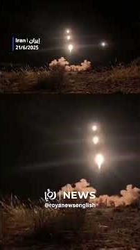 Iran releases new footage of launching missiles against 'Israel'