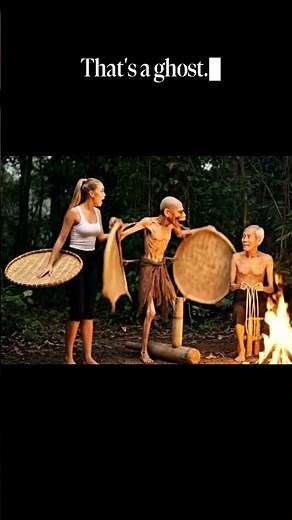 Ghost legend, Krahang or scientist, Uncle Kham and Nong Maem#shorts