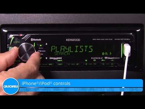 Kenwood KMM-BT312U Display and Controls Demo | Crutchfield Video