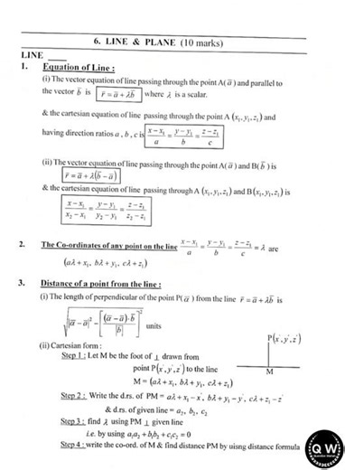 Line & Plane Formulae | Maths part-1 | Class 12th | HSC Board & MHT-CET | SCIENCE #educationalvideo