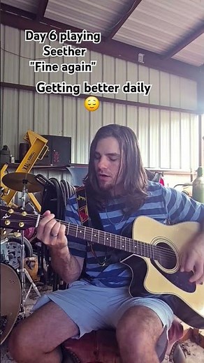 seether- fine again (cover) #foryou #acousticguitar #seether #fineagain #guitarcover #acousticcover