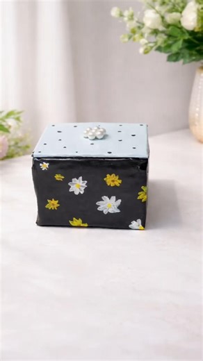🫙Handmade Storage Box | Paper Craft Ideas#diy #viral #art #shorts