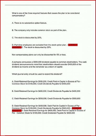 Preassessment Intermediate Accounting Ii Units 46 Latest Upd video