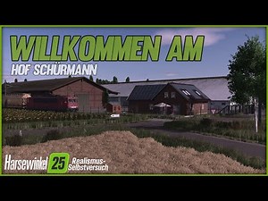 LS25 HARSEWINKEL - Schürmann Farm REALISM SELF-EXPERIMENT #001 - Farm Tour and Vehicle Fleet