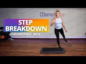 Advanced Step aerobics Breakdown For CDornerFitness Step 212