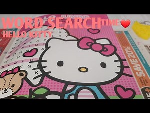 Do a word search with me Hello Kitty fruits agere