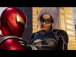 Black Cat Saves and Seduces Spider-Man Silver Lining DLC