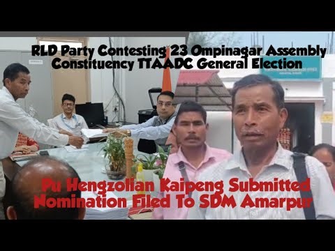 RLD New Political Party Nomination Filed submitted SDM office Amarpur
