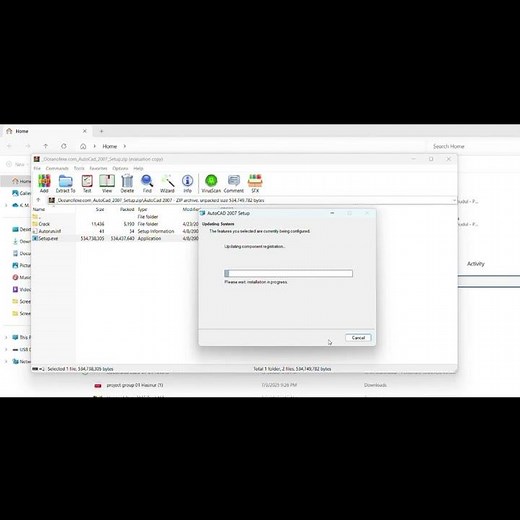 How to install autocad 2007 crack version in 2025 I #autocad #foryou #viralvideo