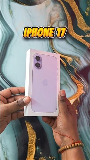 iPhone 17 Unboxing 😍💜