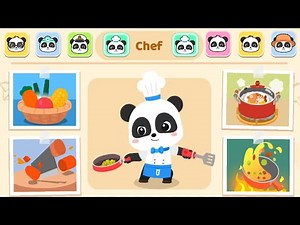Baby Panda Became a Chef - Food Magician Kiki Cooks Delicious and Healthy Dishes - Babybus Videos