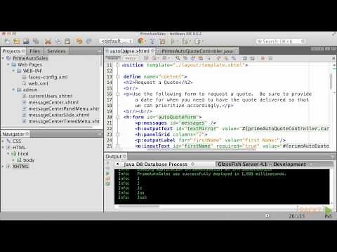 Mastering PrimeFaces Tutorial: Basic and Event Ajax | packtpub.com