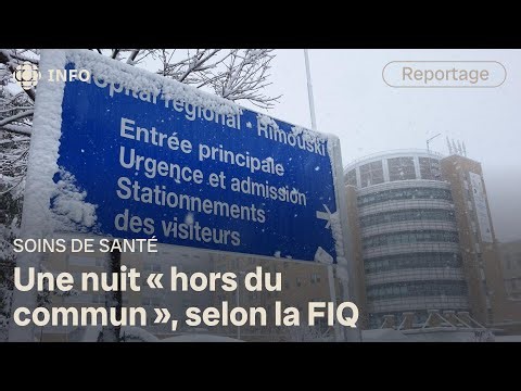 Rimouski Hospital: Employees injured during a code white