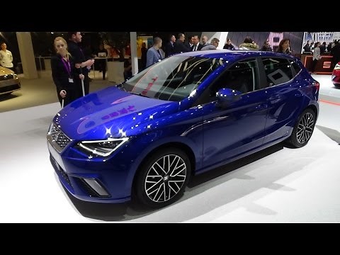 2018 Seat Ibiza Style blue - Exterior and Interior - Geneva Motor Show 2017