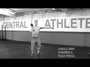 Single Arm Dumbbell Push Press