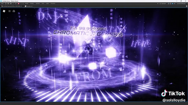 Chromatic Genesis Redesign Showcase in Roblox