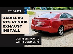 How to Install Cadillac ATS Renick Performance Exhaust: Easy to Install with Great Sound