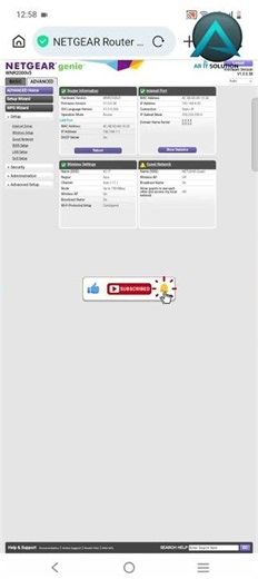 Netgear Router Remote Management #aritsolution #netgear #router #wifi
