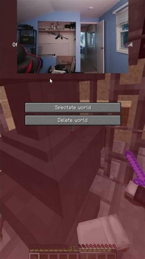 Streamer Craps Himself LIVE on Stream 💩 #minecraft #speedruning #gaming